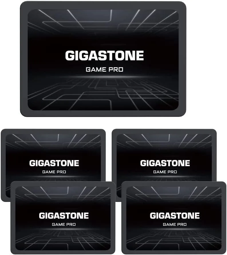 Gigastone Corporation Gigastone Game Pro 5-Pack 128GB 2.5" SATA internal SSD — product photo
