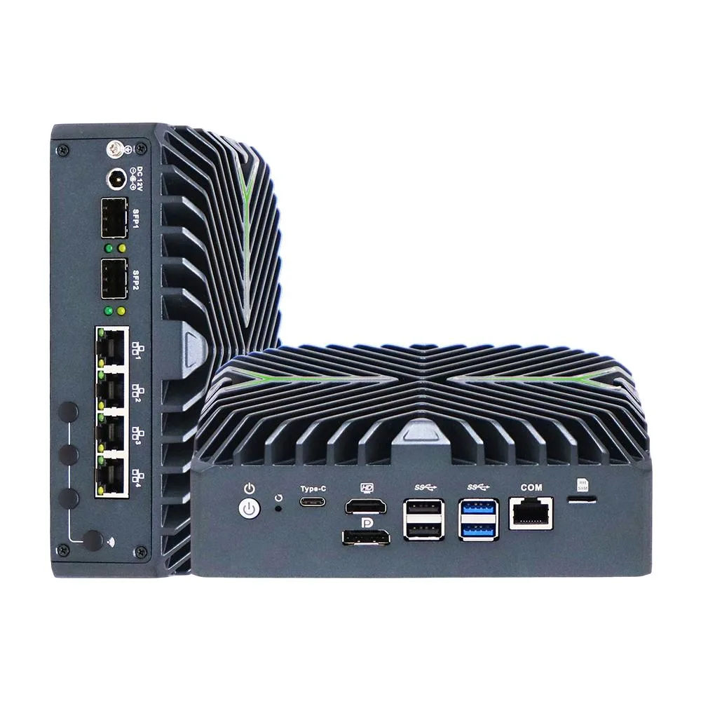 partaker partaker H1 firewall appliance i5-1235U 32GB 512GB 4×2.5G 2×10G SFP+ — product photo