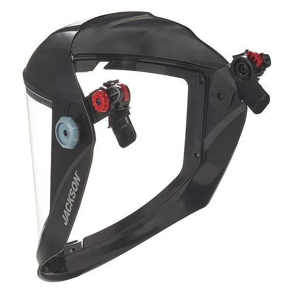 Jackson Safety Jackson Safety 14203 Face Shield, Clear Visor, 9 in, Ratchet Suspension — product photo