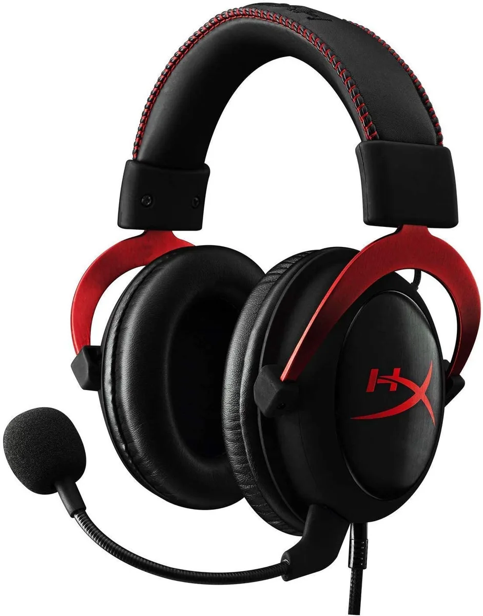 HP HP HyperX Cloud II 7.1 RGB USB Gaming Headset Red — product photo