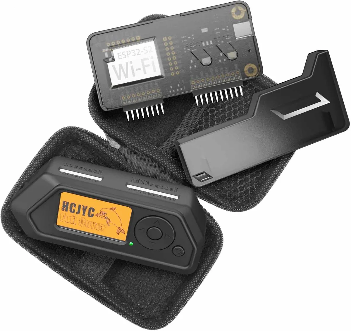 MCDODO MCDODO 4-in-1 Protective Case Set for Flipper Zero (Black) — product photo