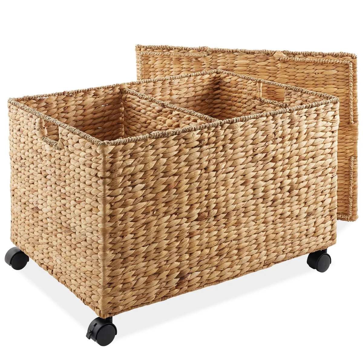Casafield Casafield STO-W5588-NAT rolling storage basket shelving — product photo
