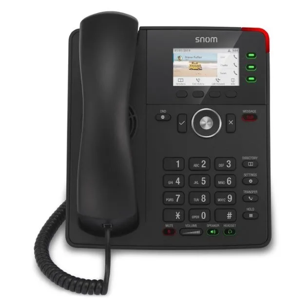 Snom Snom D717 telephone 2.8" 320x240 4 SIP accounts — product photo