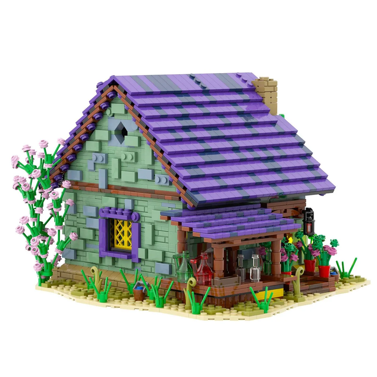 ZITIANYOUBUILD ZITIANYOUBUILD Summer House Modular Architecture Building Set 2371 — product photo