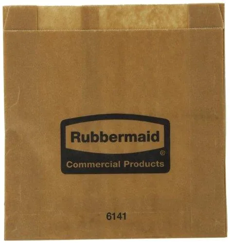 Rubbermaid Commercial Rubbermaid Commercial 614100 Waxed Bags for Sanitary Napkin Receptacle 250/Case Office Furniture — product photo