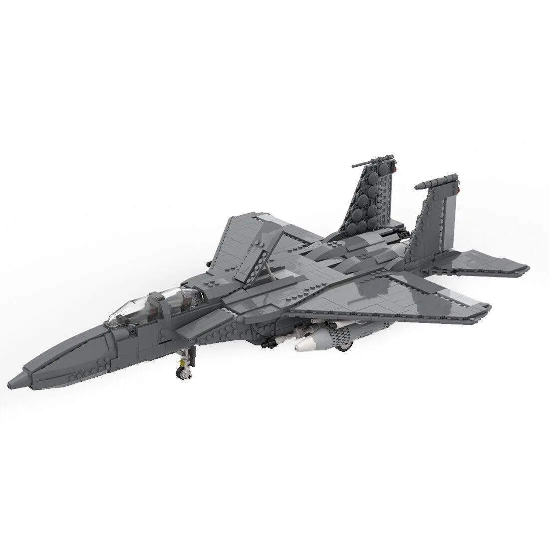 ZITIANYOUBUILD ZITIANYOUBUILD MOC-29950 F-15 E Strike Eagle 1261 Parts Educational Building Set — product photo