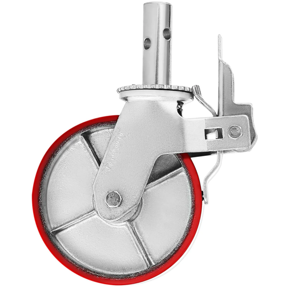 VEVOR VEVOR Scaffolding Caster Set 4-Pack 8" 4400 lbs Red — product photo
