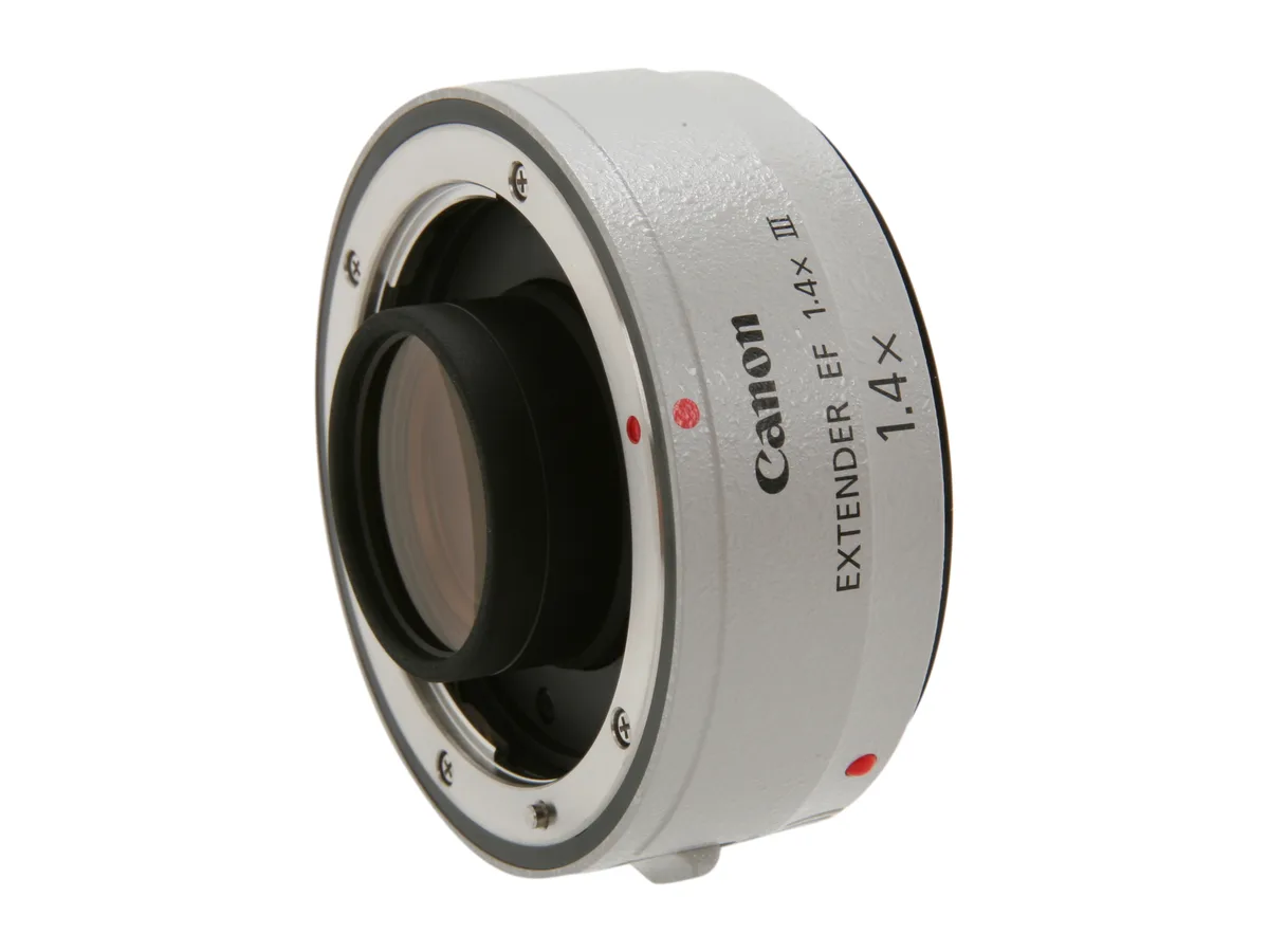 Canon Canon 4409B002 1.4x EF Extender III White camera lens — product photo