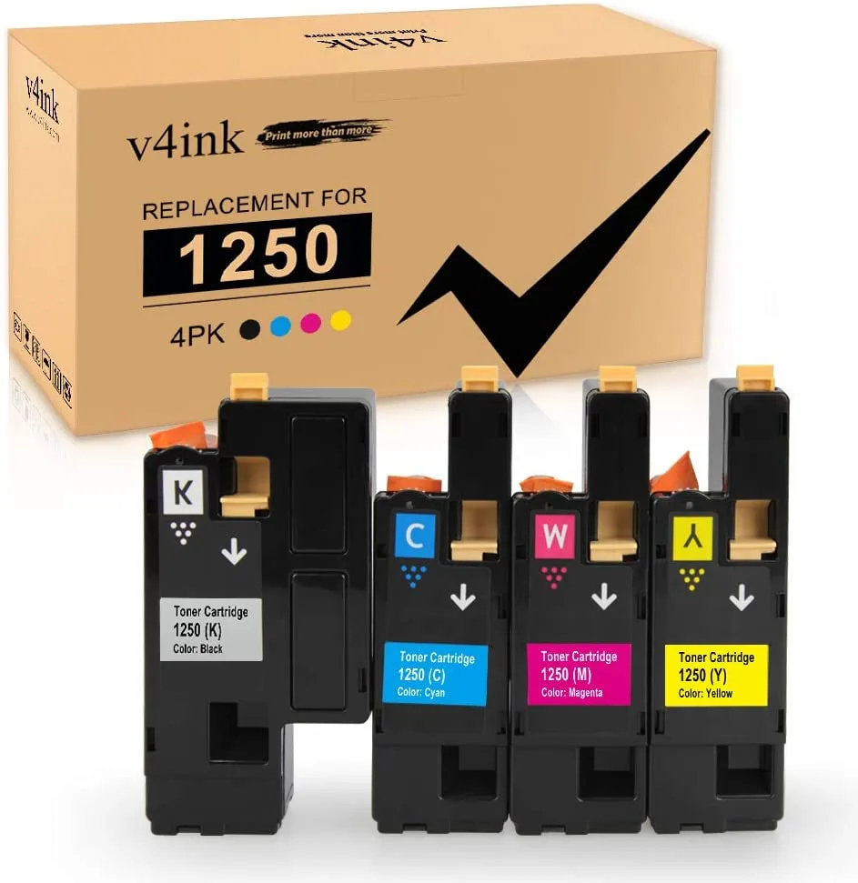 V4ink V4ink Dell 1250 toner cartridge 4-pack KCMY — product photo