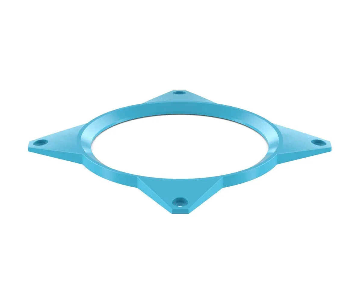 PrimoChill PrimoChill 120mm Aluminum Fan Cover SX Sky Blue diy cooling — product photo