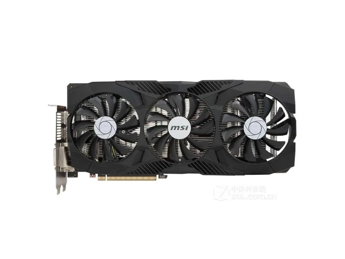 MSI MSI GeForce GTX 1060 6G DUKE graphics card — product photo