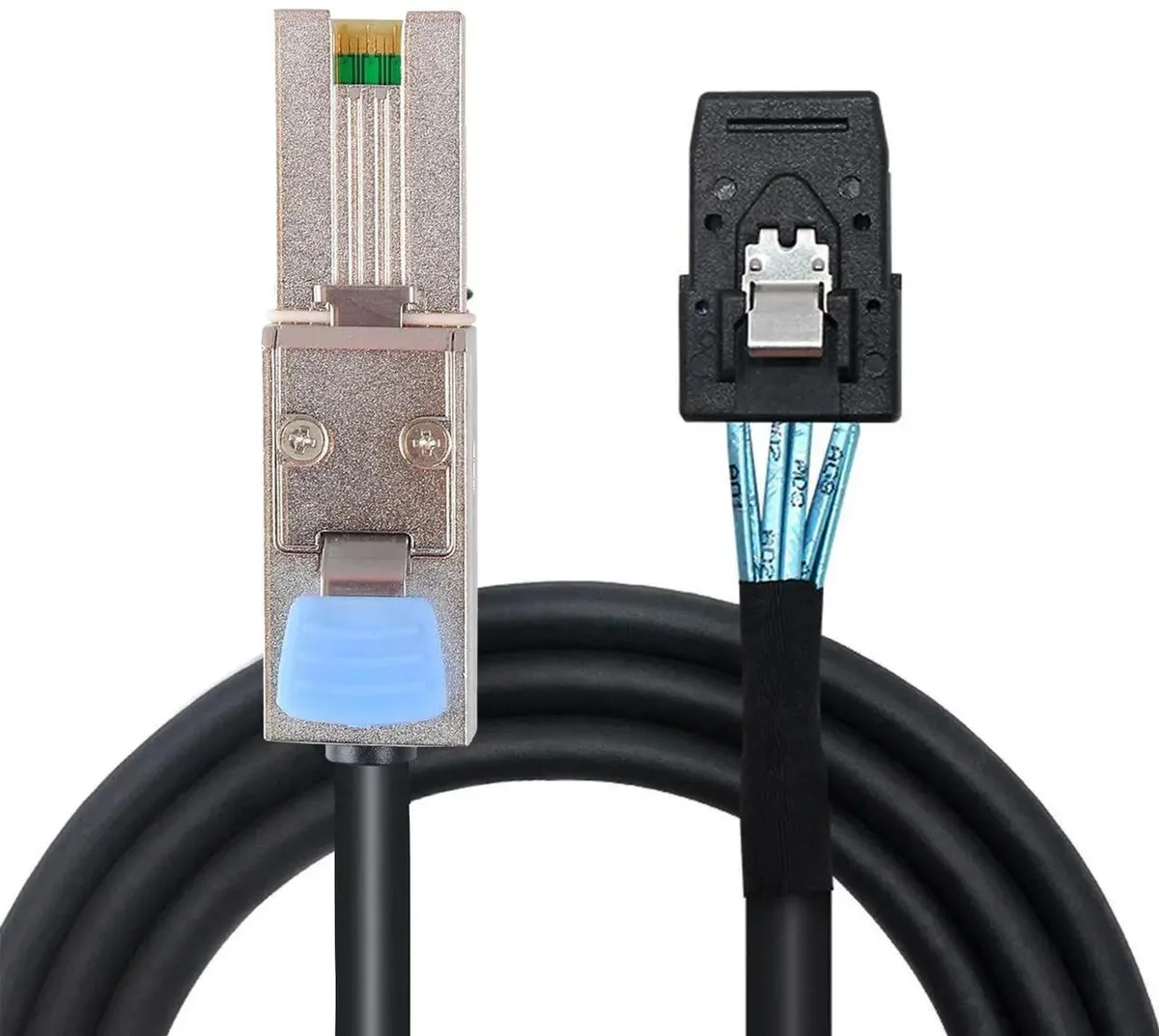 Vszerda SAS cable with SFF-8088 and SFF-8087 connectors, 1m length