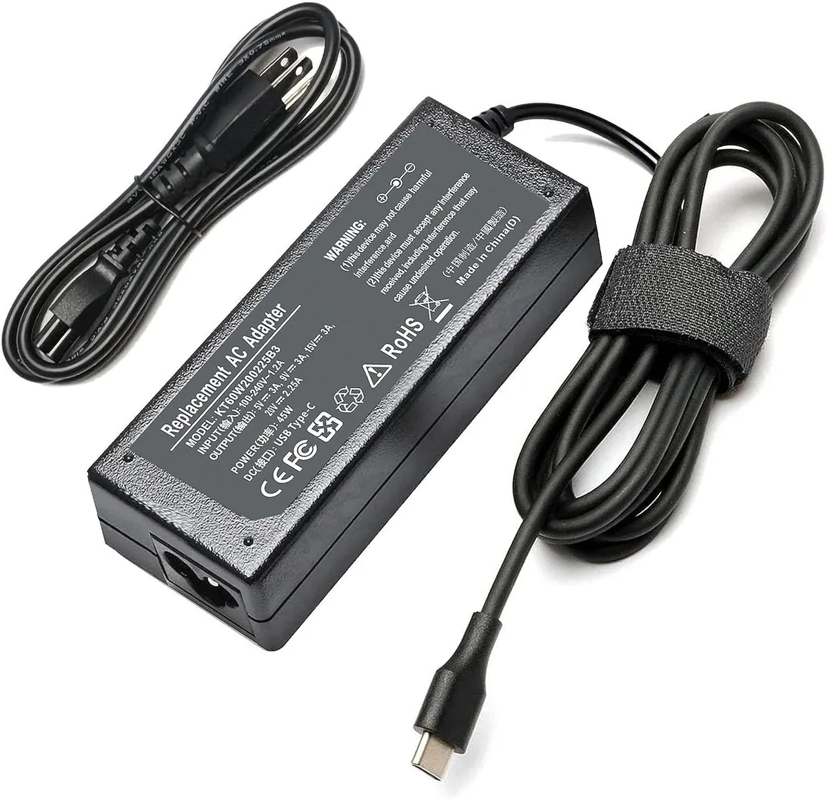 usbroway usbroway 13t-ap000 45W USB-C laptop charger — product photo