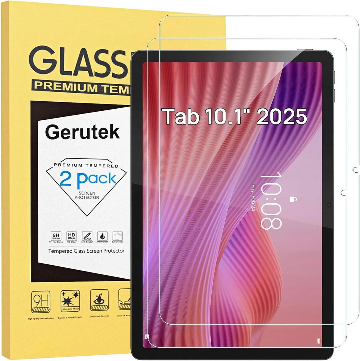 Leelbox Leelbox TB-311FU/TB-311XU Screen Protector 2 Pack 10.1 inch 2025 accessory — product photo
