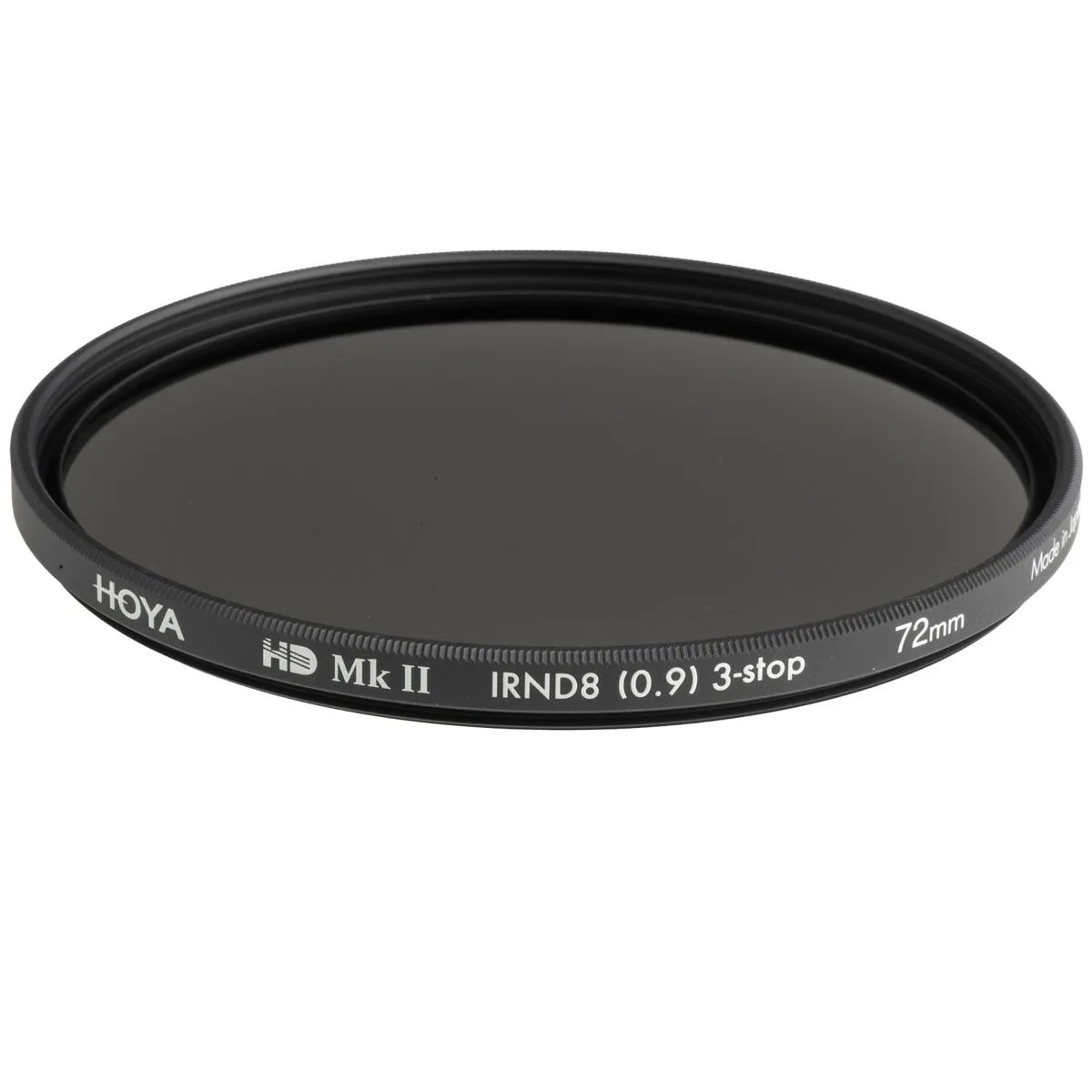 HOYA Filter HOYA Filter 72mm HD MKII IRND 8 Neutral Density 0.9 3-Stop camera filter — product photo