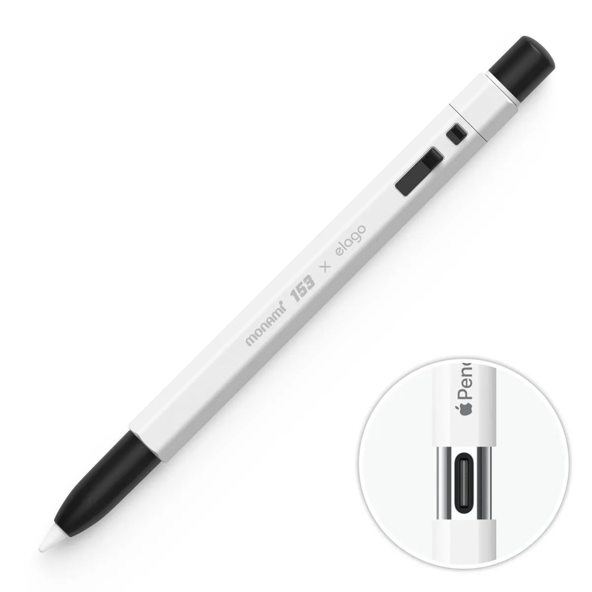 elago elago x MONAMI Pencil Case for Apple Pencil USB-C 2 in 1 Accessory — product photo