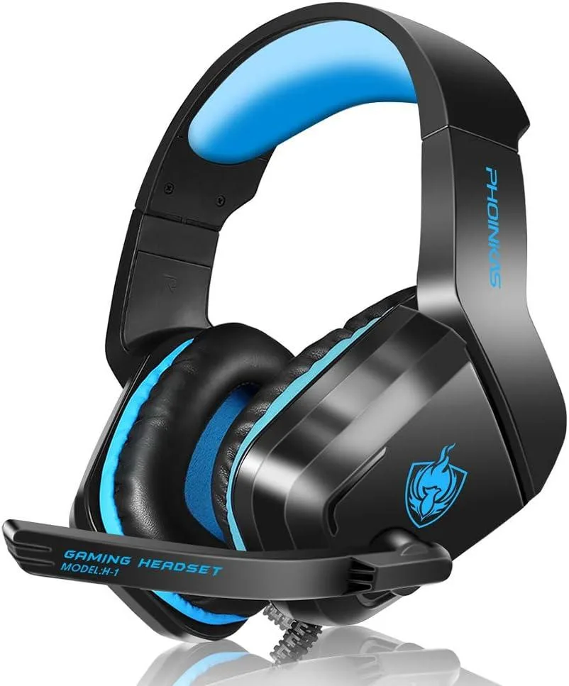 BFKK BFKK Gaming Headset 40mm Blue 3.5mm — product photo