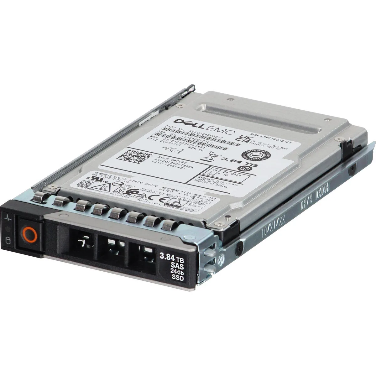 DELL DELL 3.84TB 24Gbps SAS RI TLC 2.5 SSD KPM7XRUG3T84 CPO — product photo