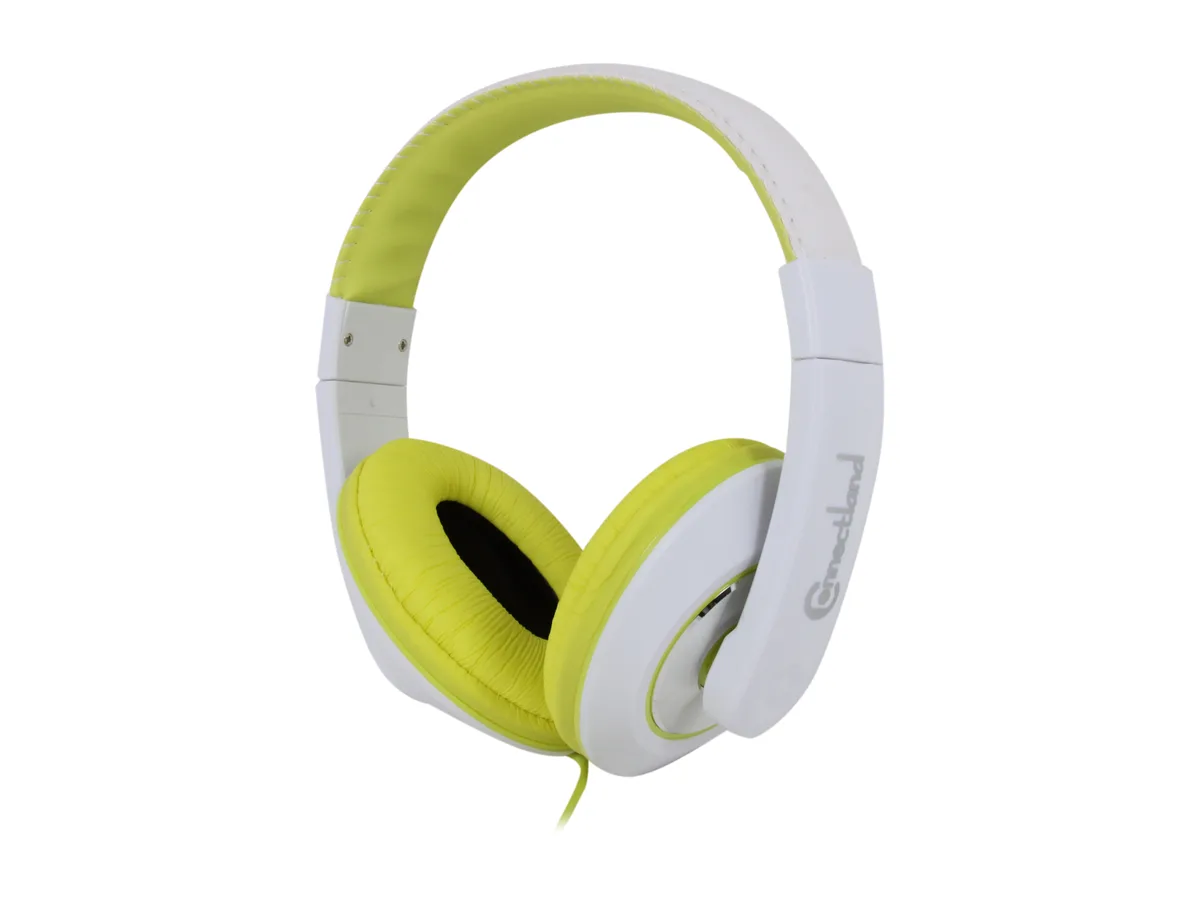 Syba Syba CL-AUD63033 Binaural Headset Lime/White 40mm 3.5mm — product photo