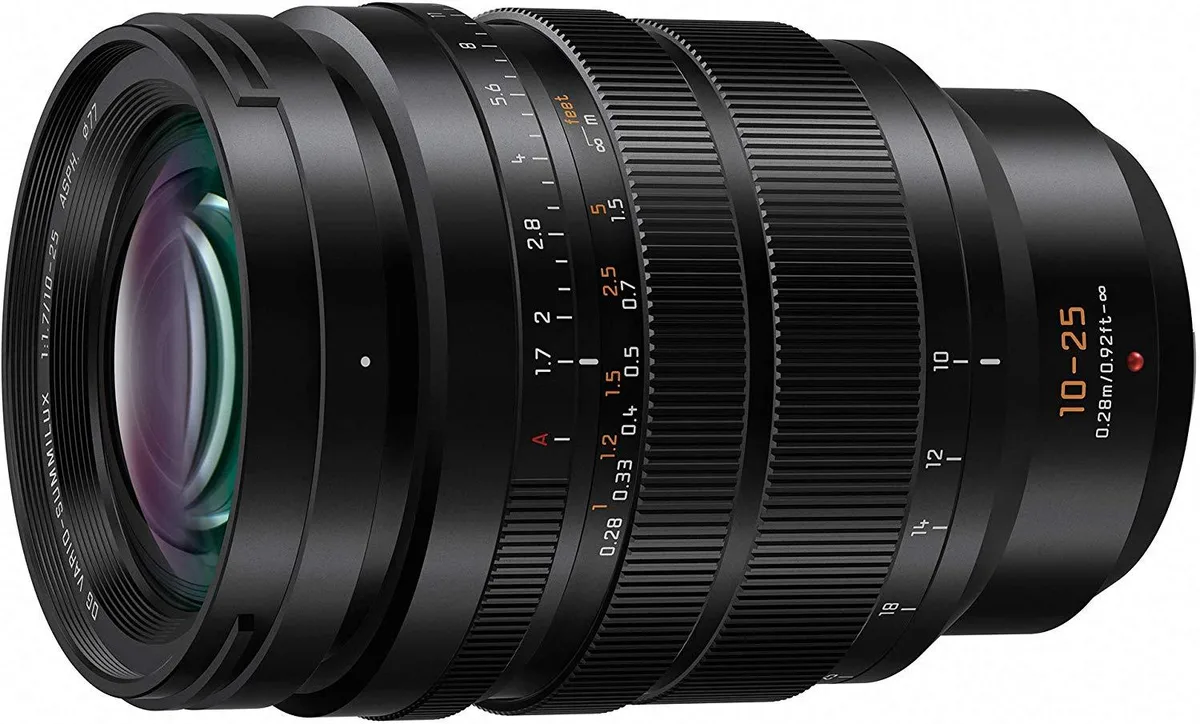 Panasonic Panasonic Lumix G Leica DG Vario-Summilux 10-25mm F1.7 ASPH. Lens camera kit — product photo