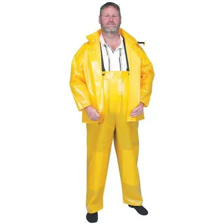 Condor Condor 4PCL3 Rain Bib Overall Yellow 33 in Inseam 54-56 in Waist — product photo
