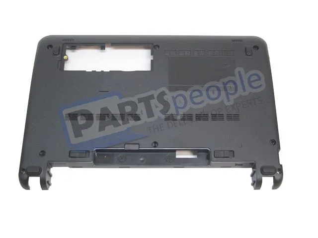 Dell Inspiron Mini 10v bottom base assembly with battery latch and rubber feet