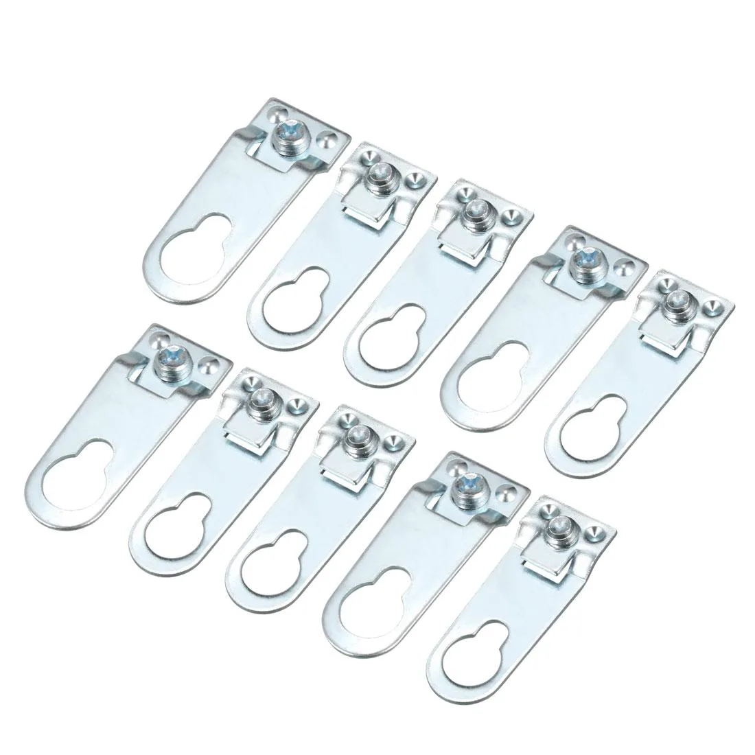 Unique-Bargains Unique-Bargains Steel Picture Frame Hooks 40mm x 15mm 10 Pack — product photo