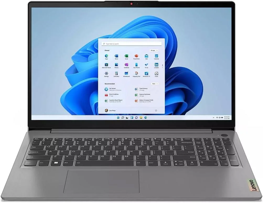 Lenovo Lenovo IdeaPad 3 15 laptop i7-1255U 40GB 1TB SSD 15.6" FHD touchscreen — product photo