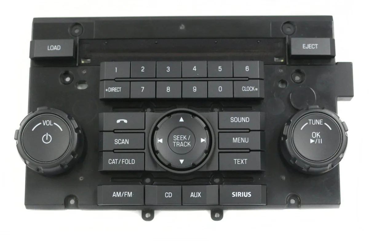 1 Factory Radio 1 Factory Radio 9L8T-18A802-BB Control Panel 2009-2012 Ford Escape Mercury Mariner — product photo