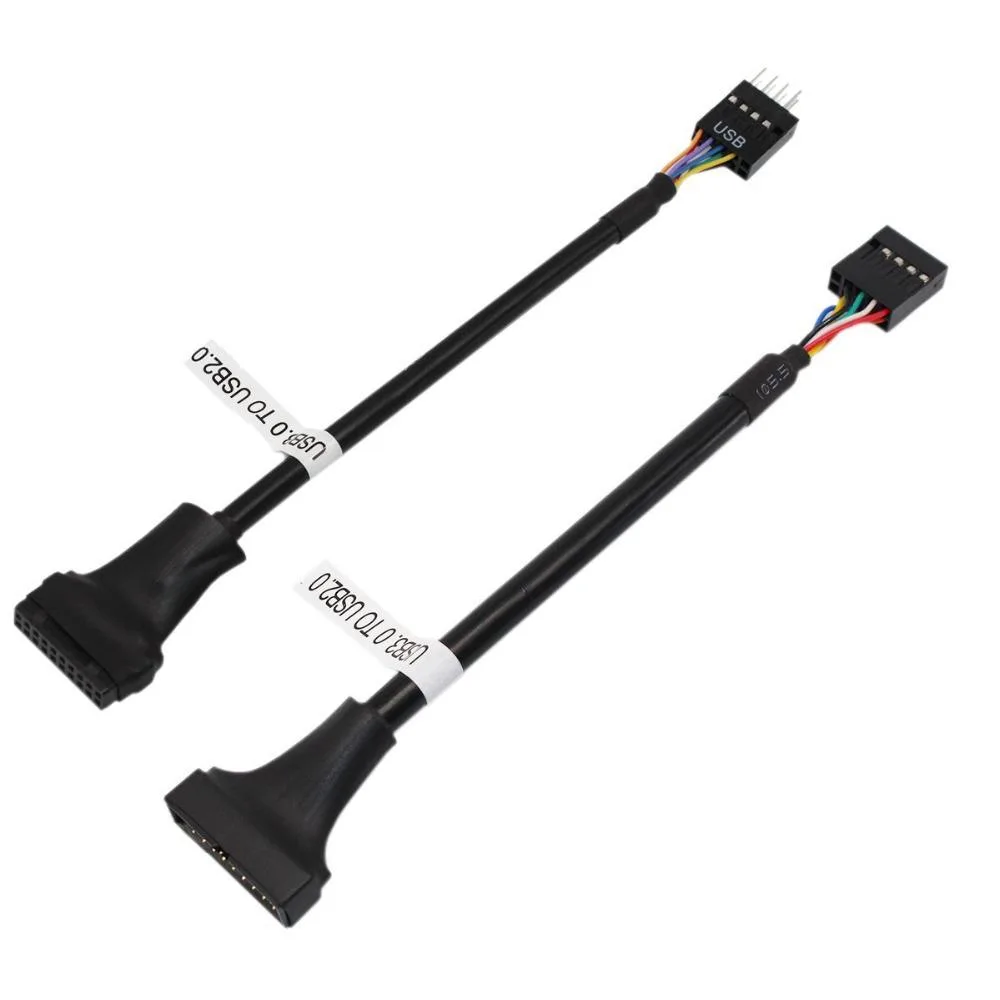 SMT Tech LTD SMT Tech LTD 2-Pack USB 3.0 20 Pin to USB 2.0 9 Pin Adapter Cable — product photo