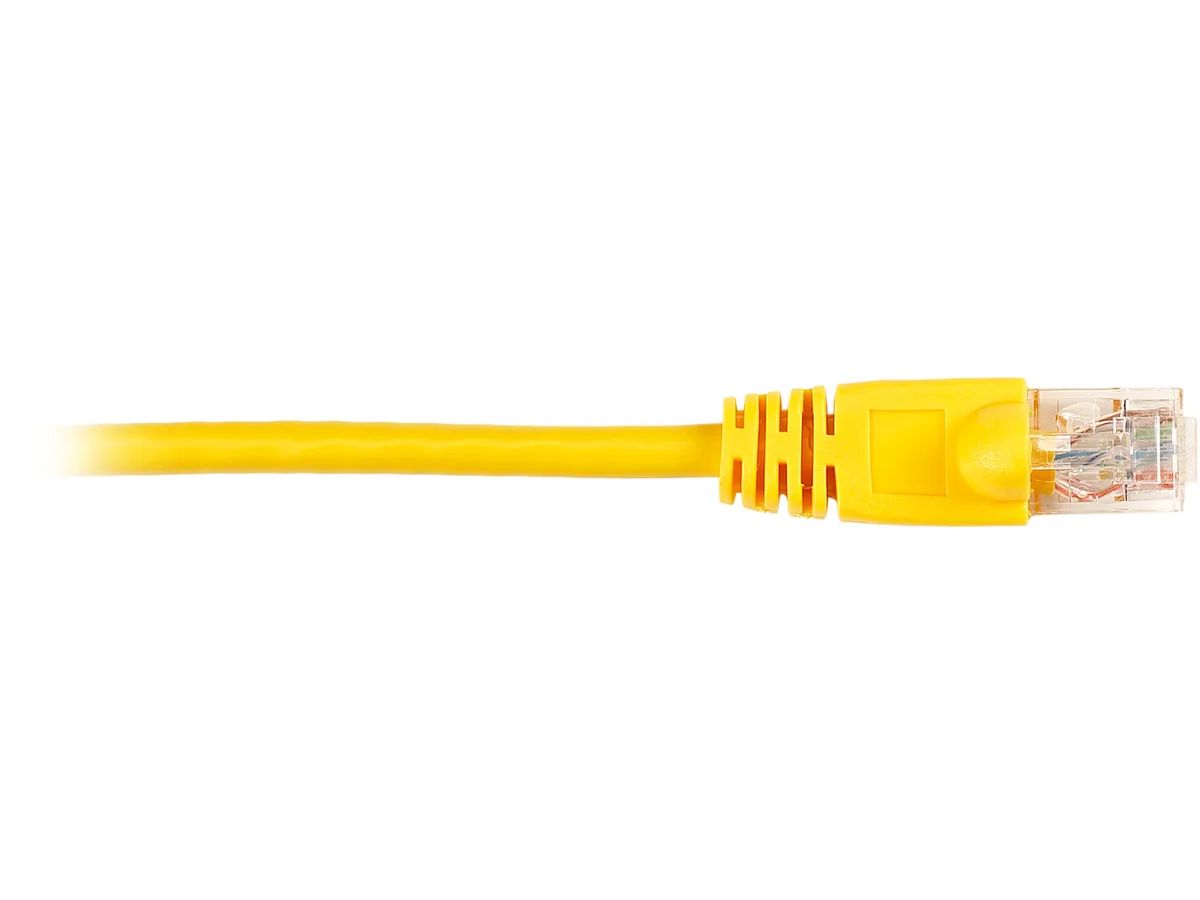 Black Box Corporation Black Box Corporation CAT6PC-001-YL network ethernet cable Cat 6 1 ft Yellow — vörumynd