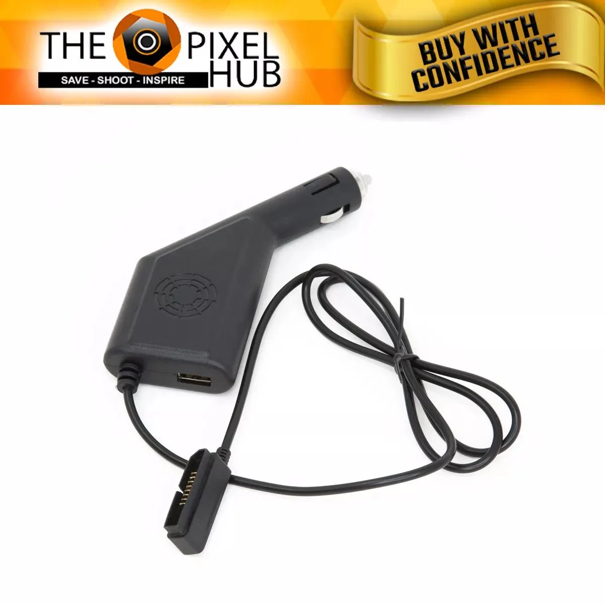 Ultimaxx Ultimaxx 2-in-1 Car Charger with USB Port for DJI Mavic Air — product photo
