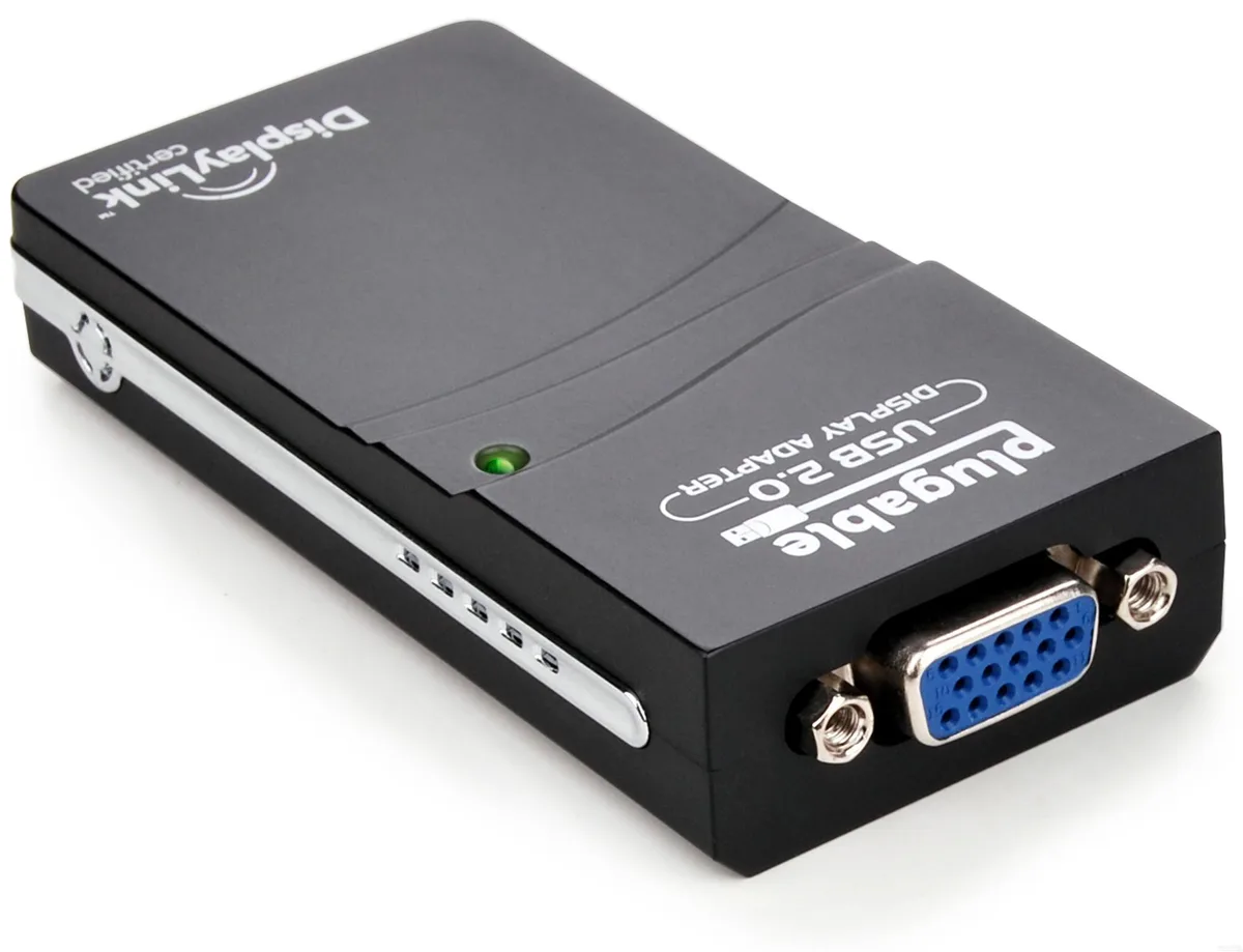 Plugable Technologies Plugable Technologies USB-VGA-165 usb display adapter 1920x1080 USB 2.0 — product photo