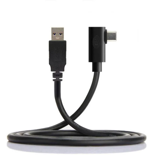 Cablecc Cablecc USB 3.1 Type-C Left Right Angled to USB 3.0 Cable 120cm — product photo