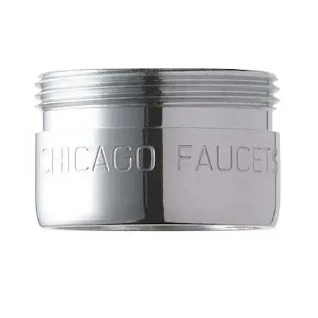CHICAGO FAUCET COMPANY CHICAGO FAUCET COMPANY E34JKABCP 13/16-27M Pressure Compensating Aerator Outlet — product photo