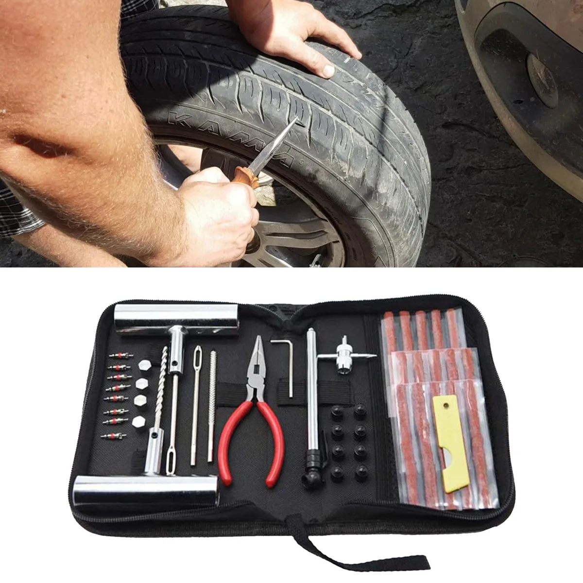  Metra 45PCS Car Tire Repair Kit — product photo