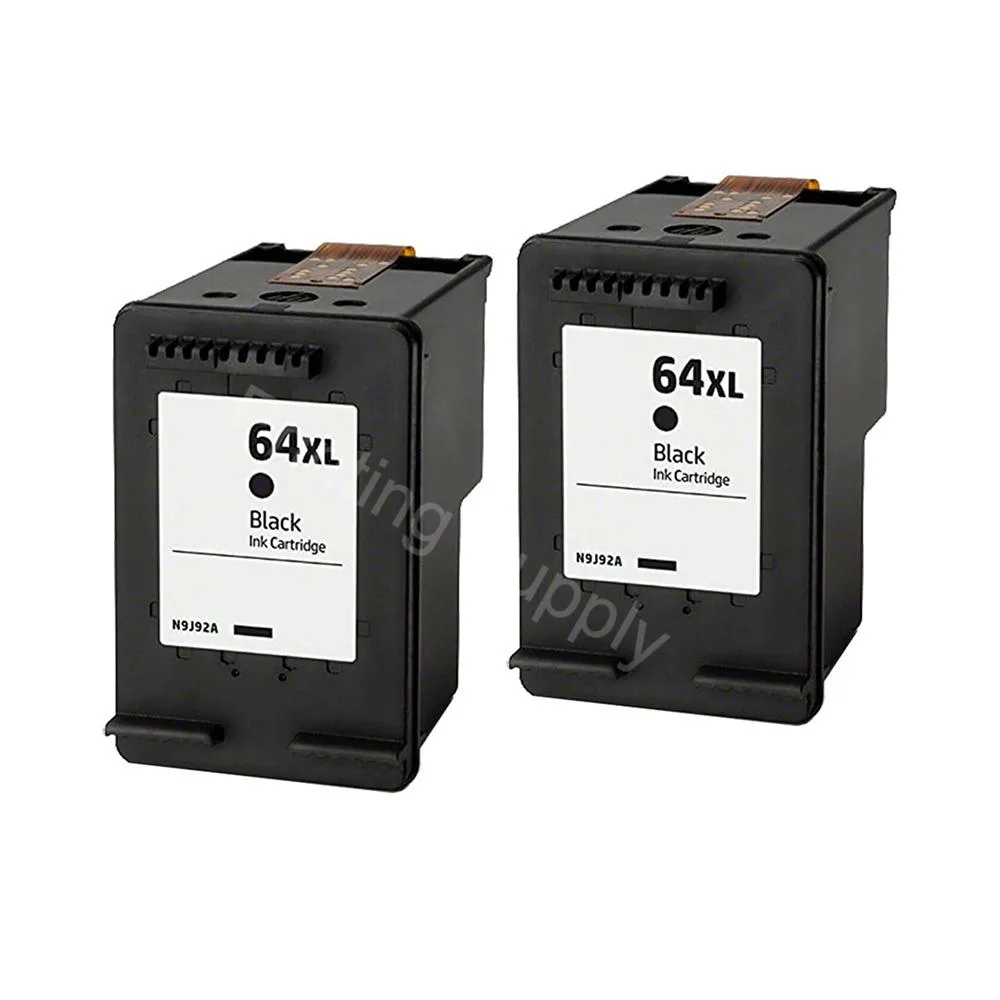 Ninestar Technology Ninestar Technology 64XL 2-Pack High Yield Black Ink Cartridge — product photo
