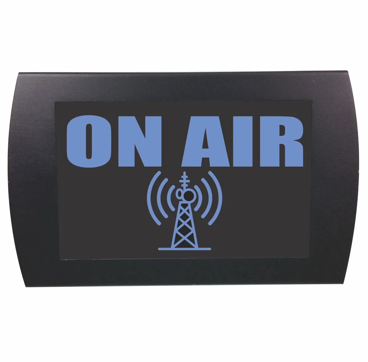 North American Herb &amp; Spice North American Herb &amp; Spice "ON AIR" LED Sign Blue 9" x 5.5 — product photo