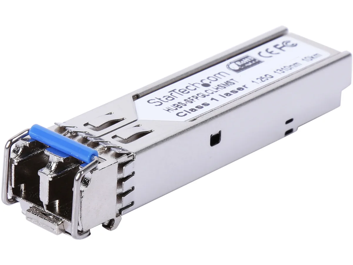 STARTECH STARTECH SFPGLCLHSMST SFP transceiver 1000BASE-LX/LH 1310nm 10km — product photo