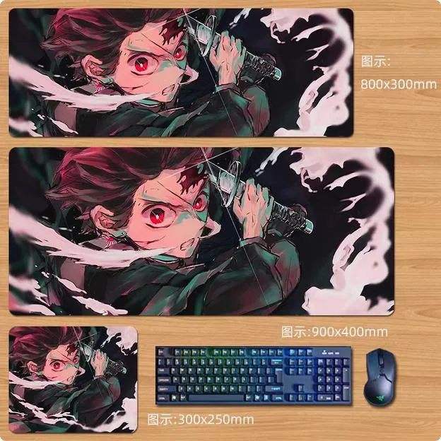 Enfain Enfain Demon Slayer Tanjirou mouse pad 900x400mm — product photo