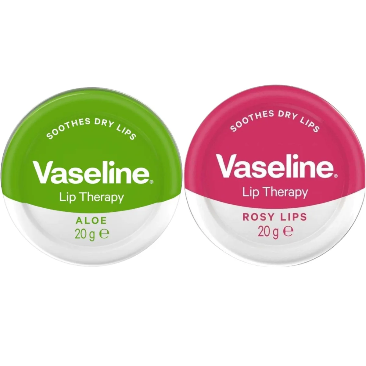 Vaseline Vaseline SP-53543021412670 Lip Therapy Rosy Lips Aloe Vera Duo 20g skin care — product photo