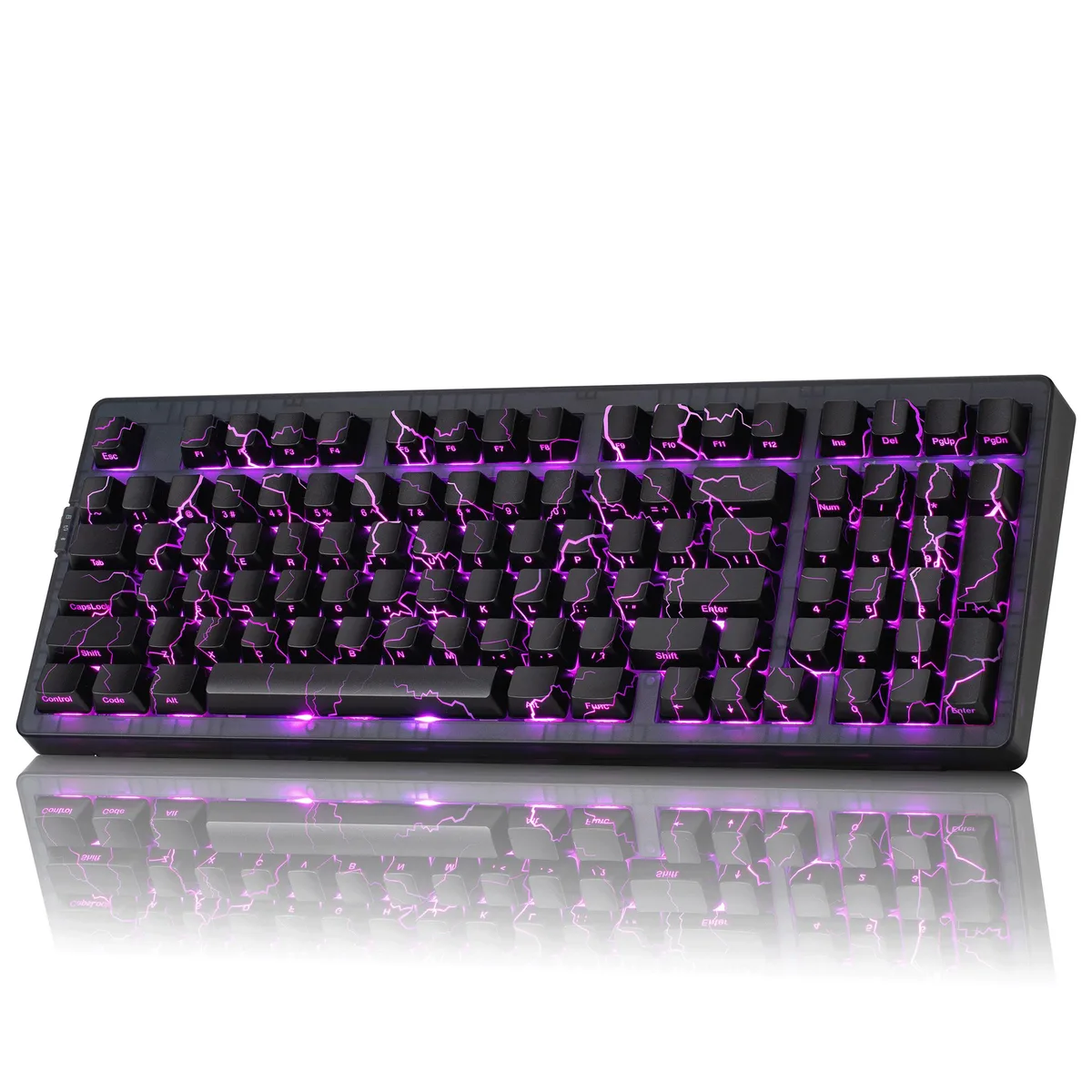 ZORNHER ZORNHER ZH980 Wireless Mechanical Gaming Keyboard 95% Layout Lightning RGB 2.4GHz/BT5.0 — product photo