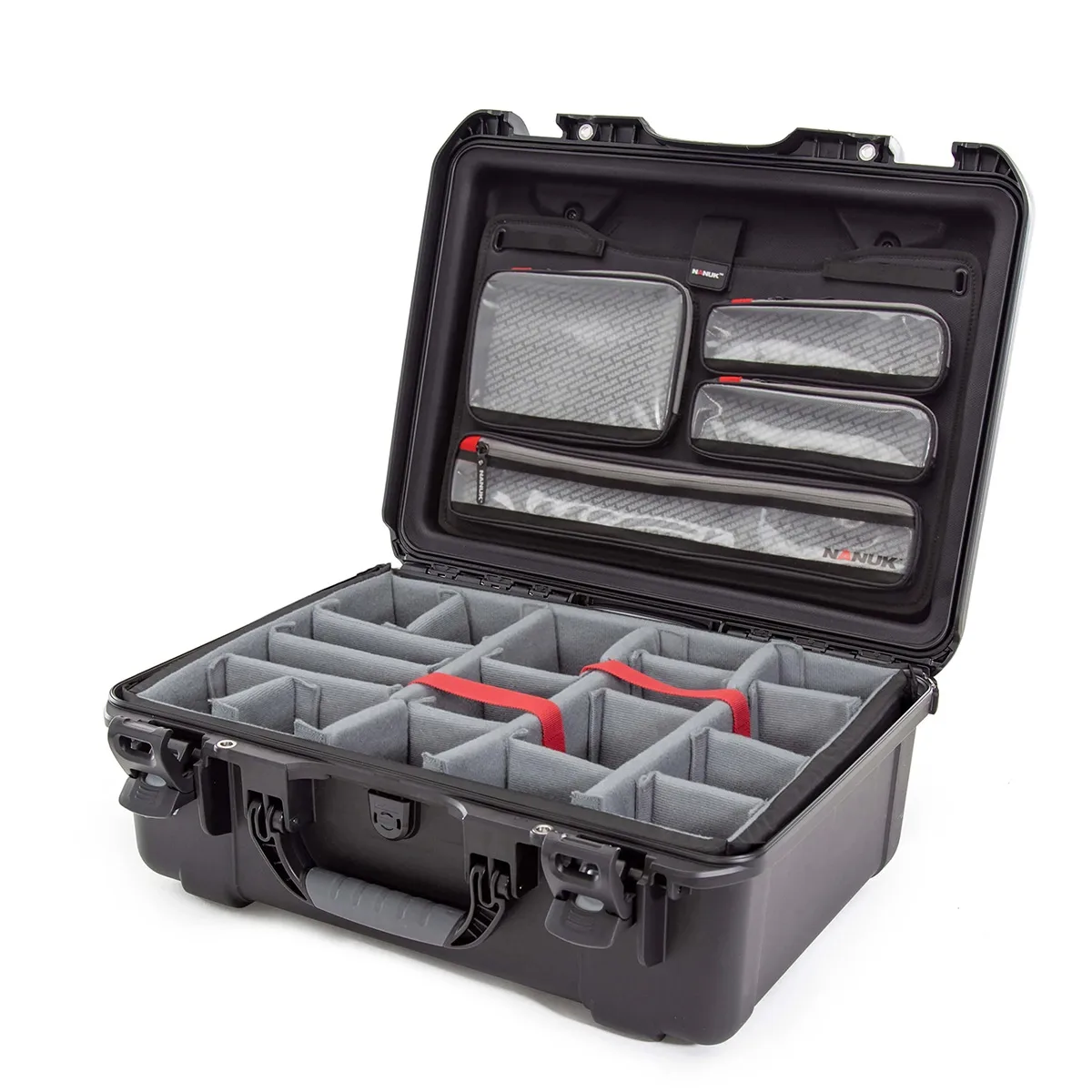 NANUK NANUK 940 Pro Photo Kit camera case with lid organiser and padded divider, Black — product photo