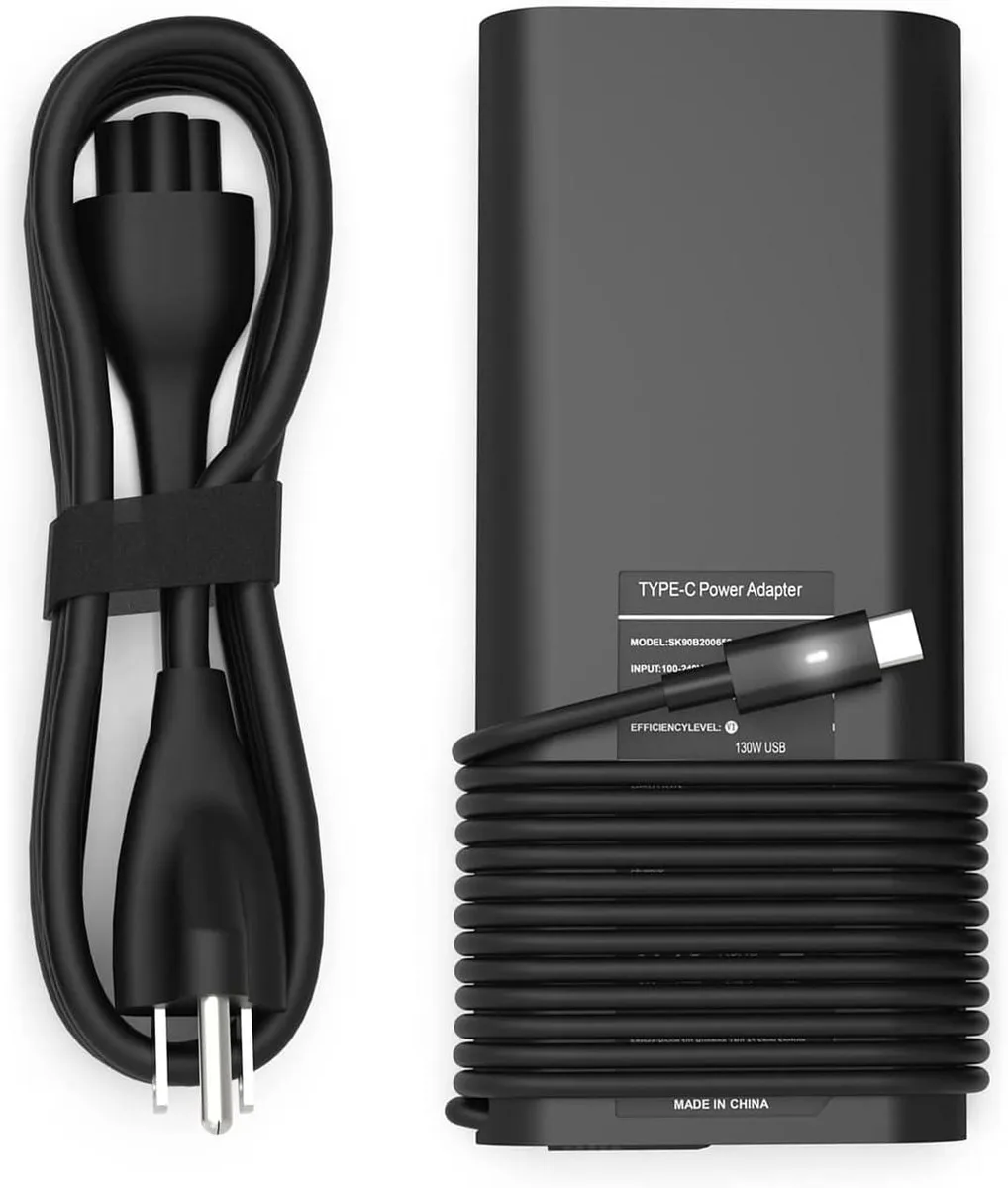 FLEANE FLEANE 130W USB-C Type C Adapter Laptop Charger 3550 3551 Power Supply — product photo
