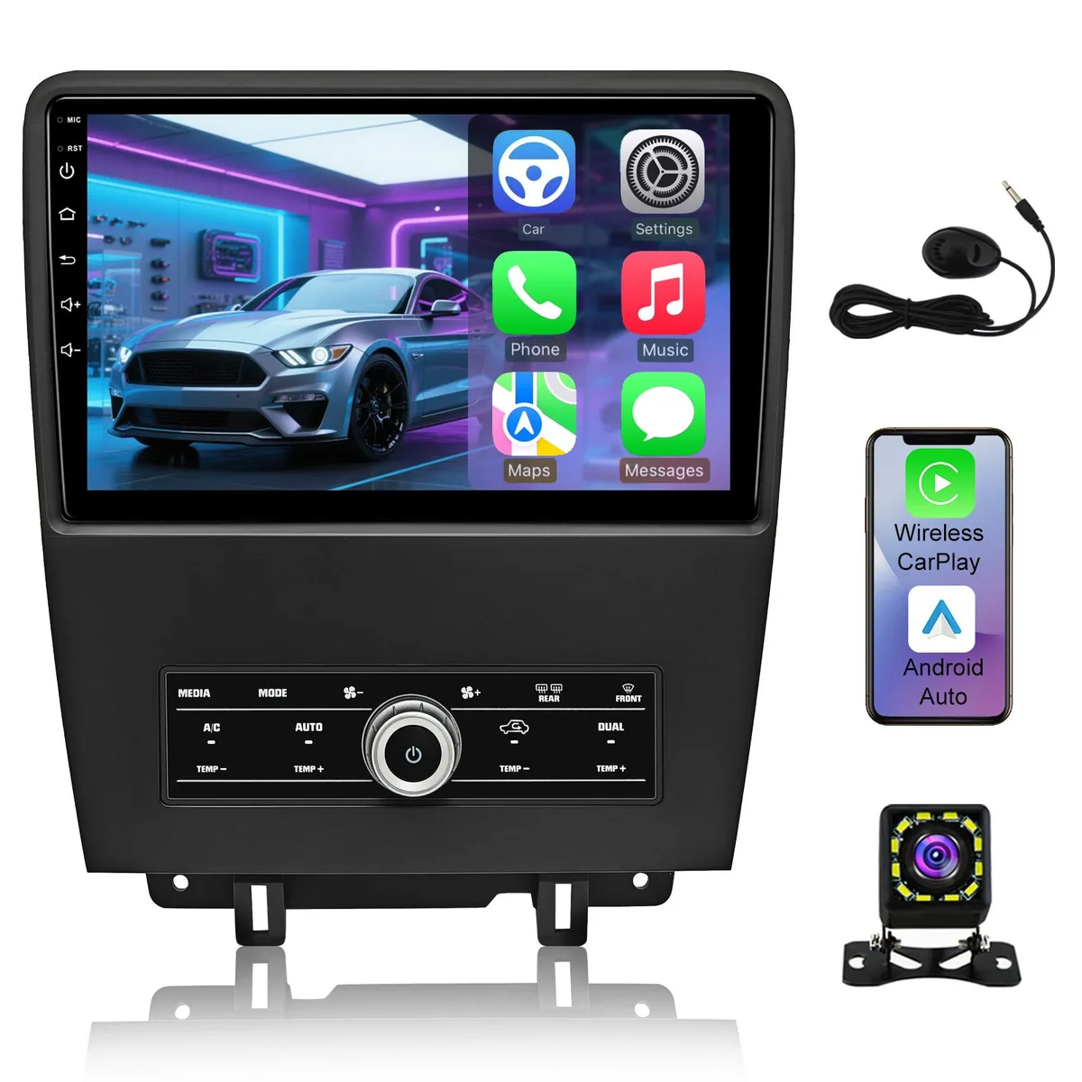KSPIV KSPIV 10.1 inch Head Unit for Ford Mustang 2010-2014 2+64G — product photo