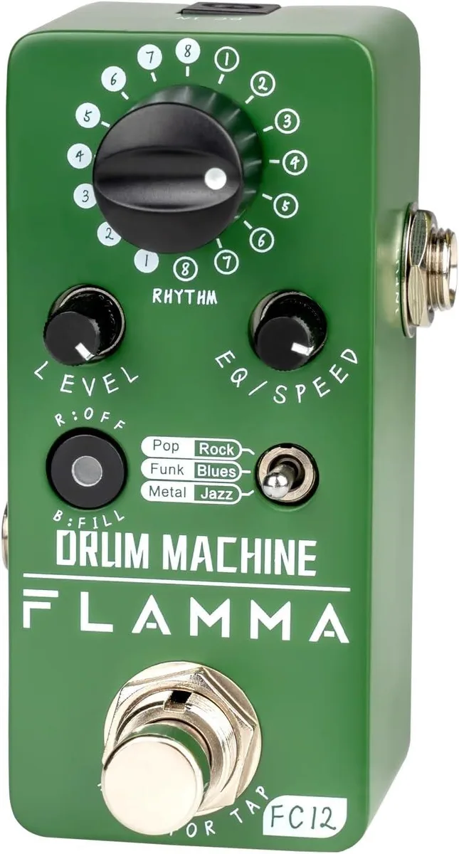 BFKK BFKK FC12 Drum Machine Guitar Pedal 48 Grooves 44.1kHz/24Bit — product photo