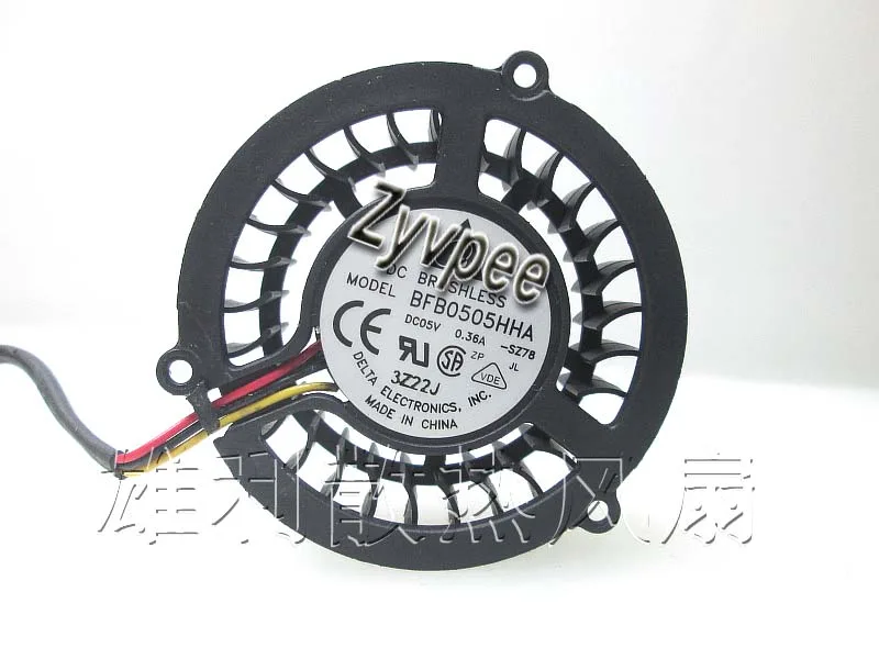 OEM Industries OEM Industries BFB0505HHA 5V .36A 3-Wire Notebook CPU Cooler — product photo