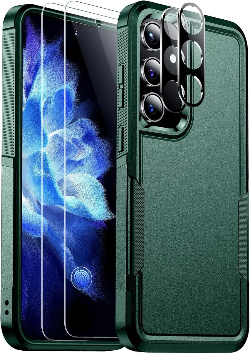 TAURKENAM TAURKENAM Samsung Galaxy S24 Case Dark Green — product photo