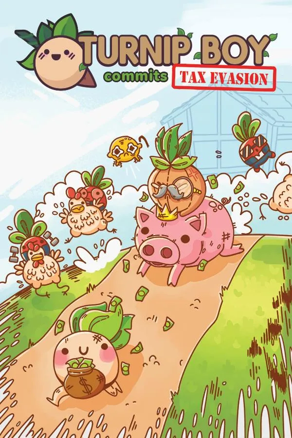 Graffiti Games Graffiti Games Turnip Boy Commits Tax Evasion downloadable game — product photo