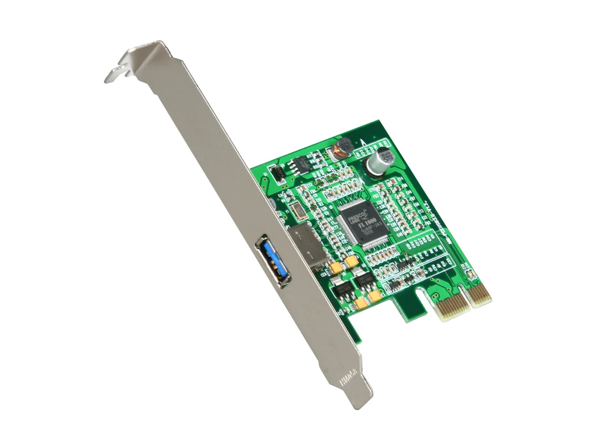 Syba Syba SY-PEX20041 PCIe USB 3.0 expansion card 1 port 5.0 Gbps — product photo